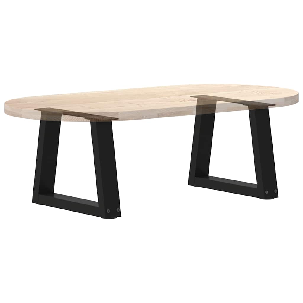Coffee Table Legs V-Shape 2 pcs Black 40x(30-31.3) cm Steel