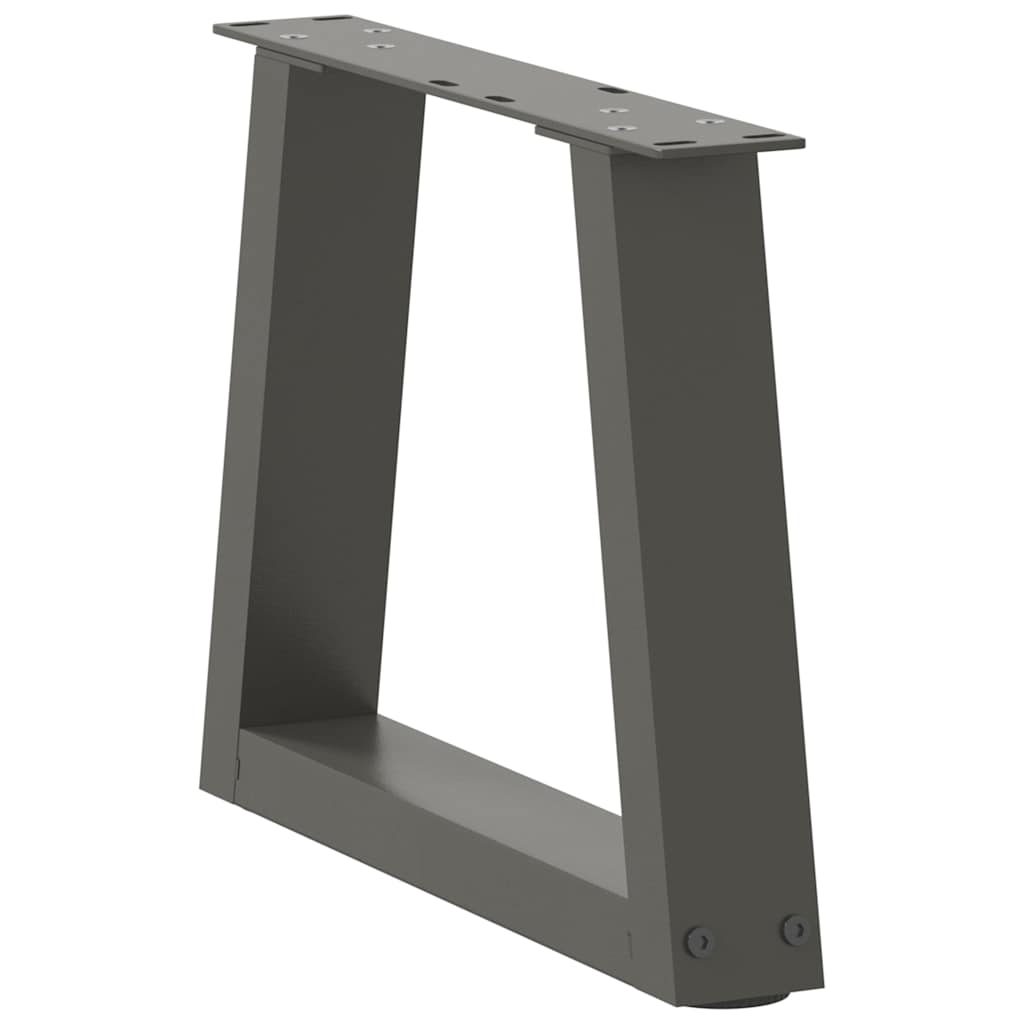 Coffee Table Legs V-Shape 2 pcs Anthracite 40x(30-31.3) cm Steel