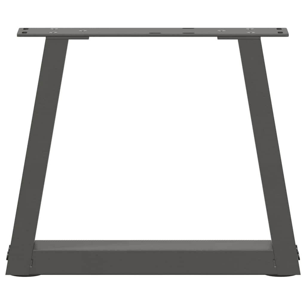 Coffee Table Legs V-Shape 2 pcs Anthracite 40x(30-31.3) cm Steel