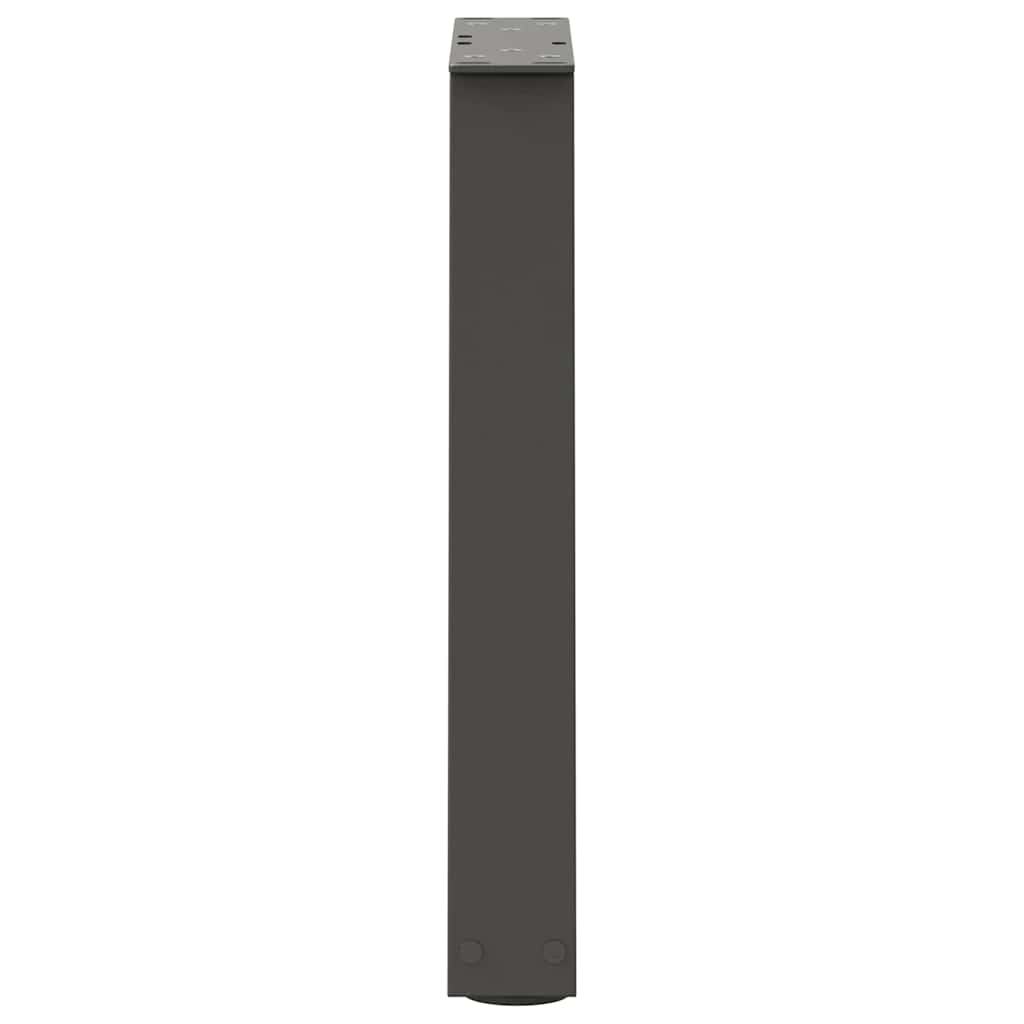 Coffee Table Legs V-Shape 2 pcs Anthracite 28x(42-43.3) cm Steel