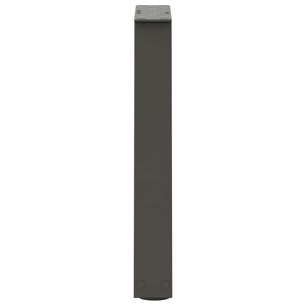 Coffee Table Legs V-Shape 2 pcs Anthracite 38x(42-43.3) cm Steel