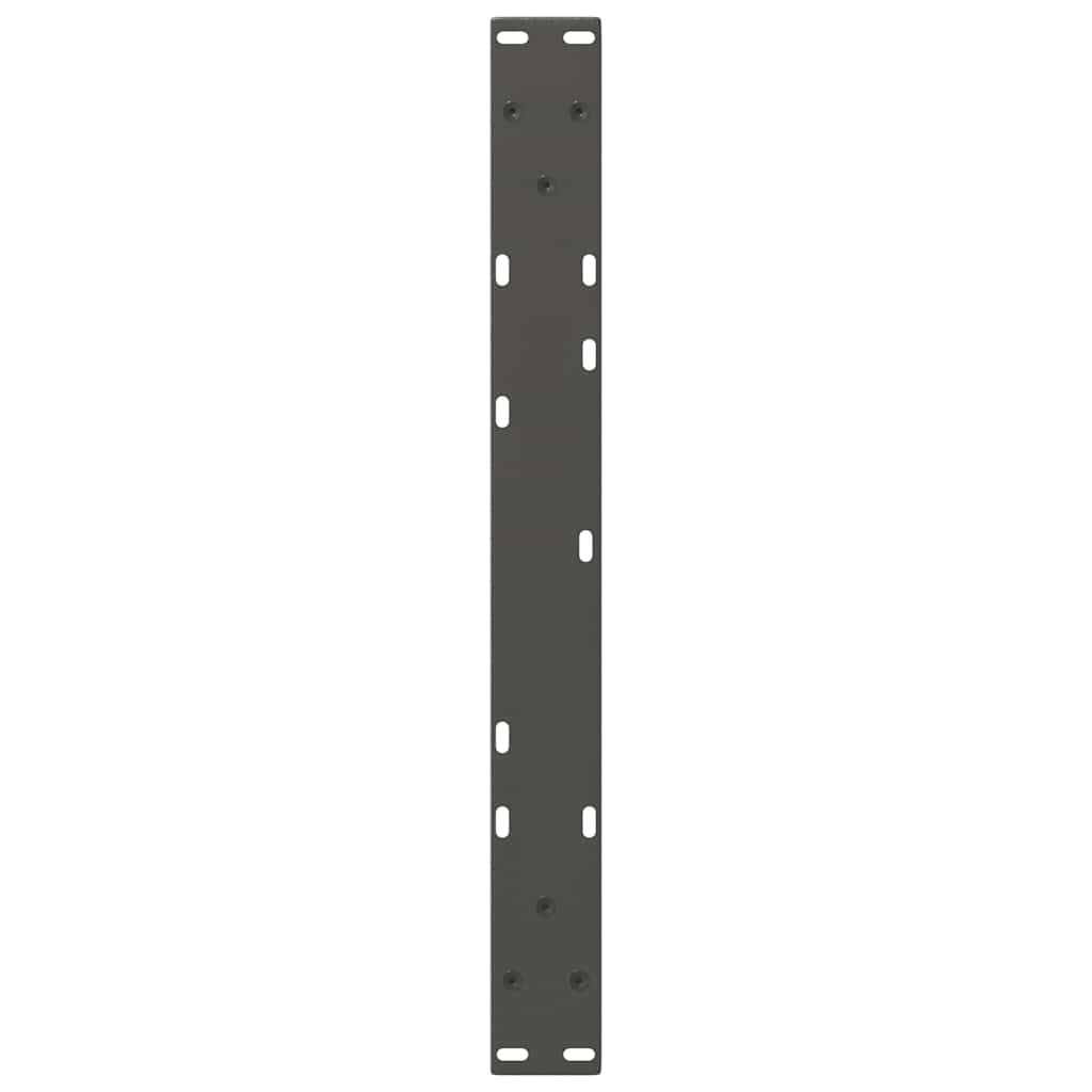 Coffee Table Legs V-Shape 2 pcs Anthracite 60x(42-43.3) cm Steel