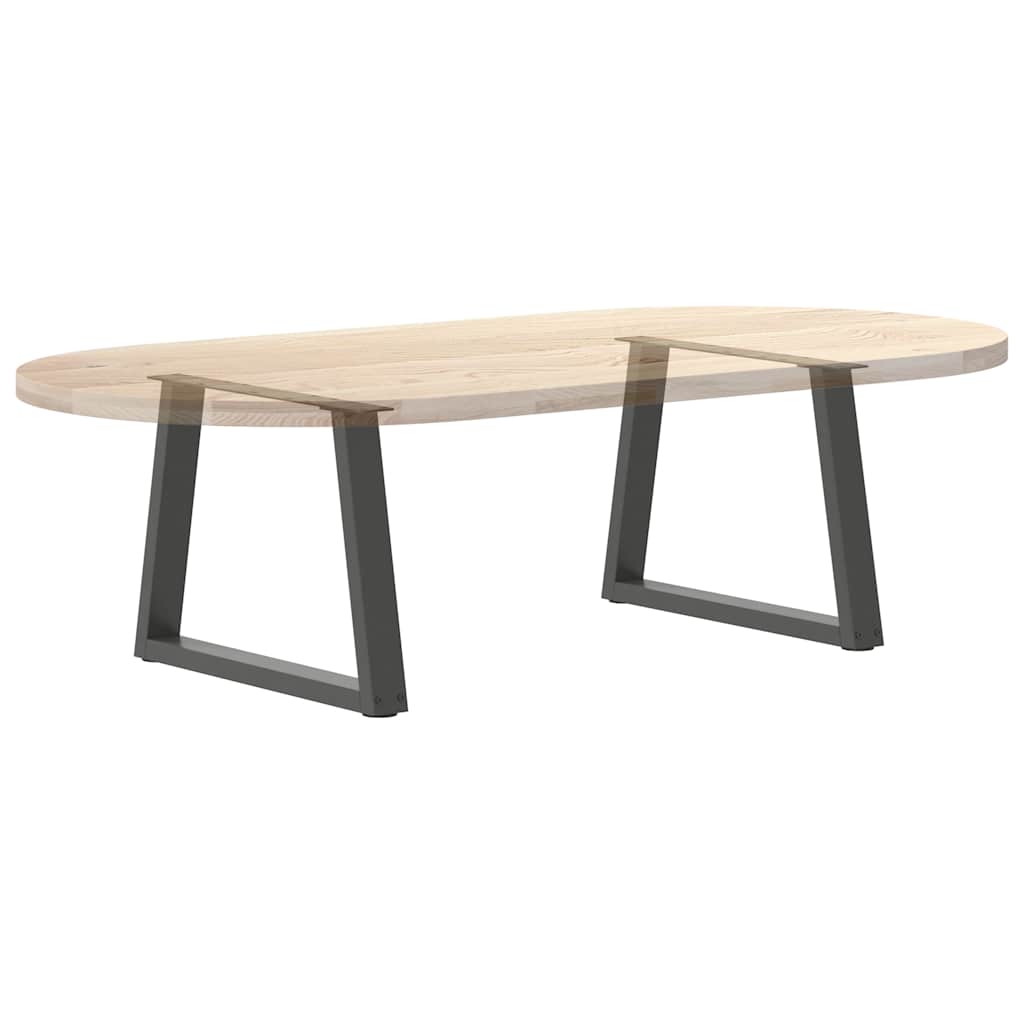 Coffee Table Legs V-Shape 2 pcs Anthracite 60x(42-43.3) cm Steel