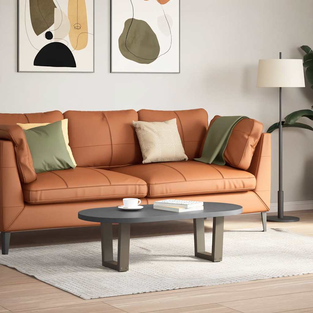 Coffee Table Legs V-Shape 2 pcs Natural Steel 30x(30-31.3) cm Steel
