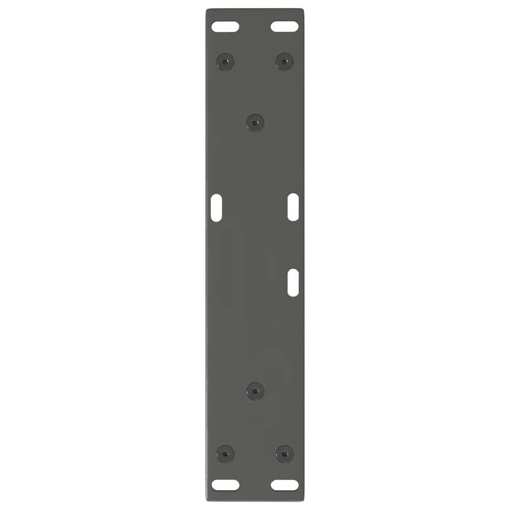 Coffee Table Legs V-Shape 2 pcs Anthracite 40x(30-31.3) cm Steel