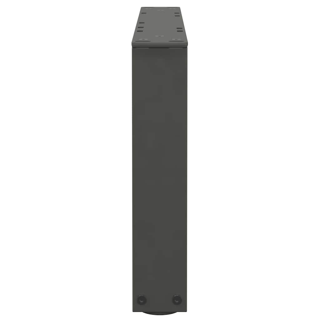 Coffee Table Legs V-Shape 2 pcs Anthracite 50x(30-31.3) cm Steel