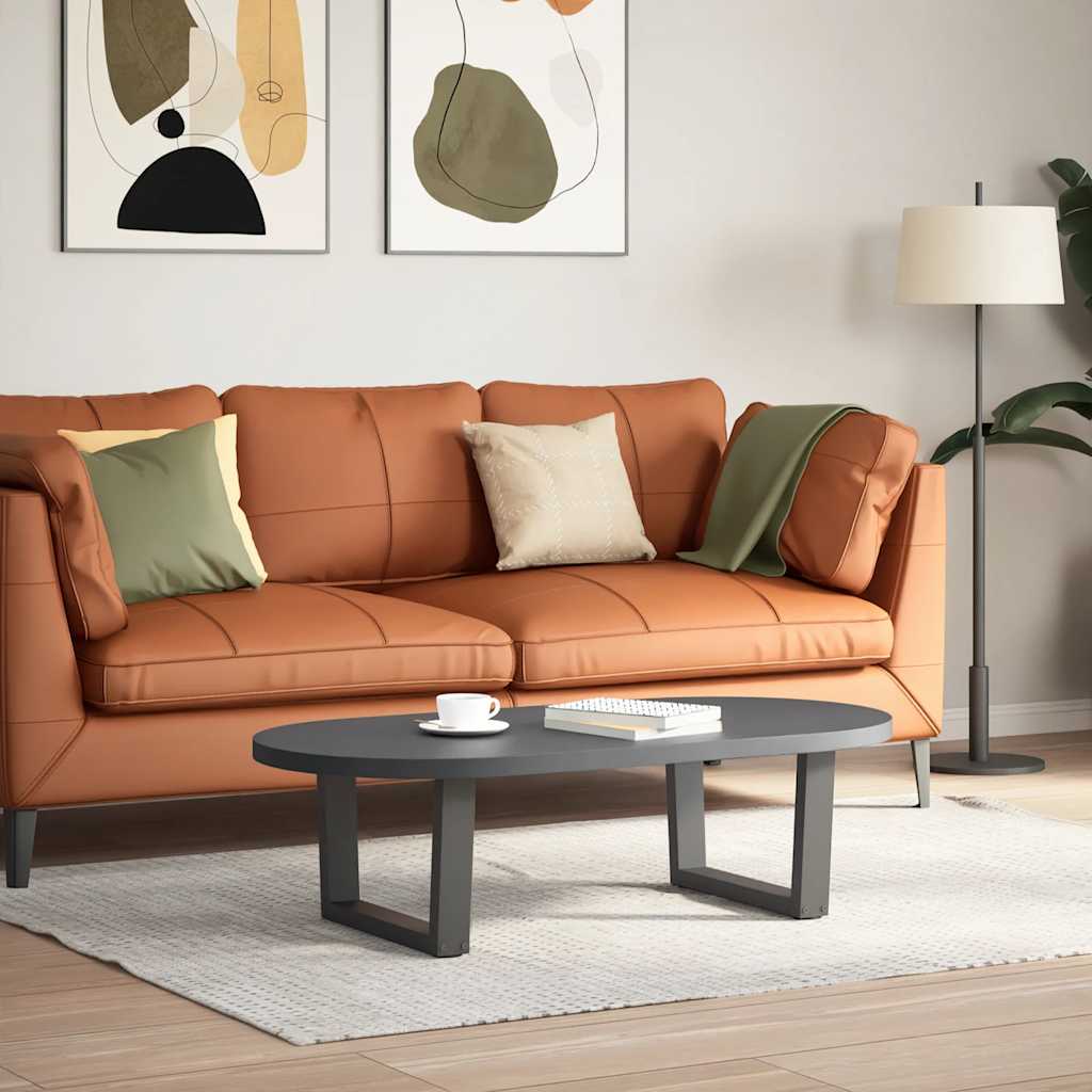 Coffee Table Legs V-Shape 2 pcs Anthracite 60x(30-31.3) cm Steel