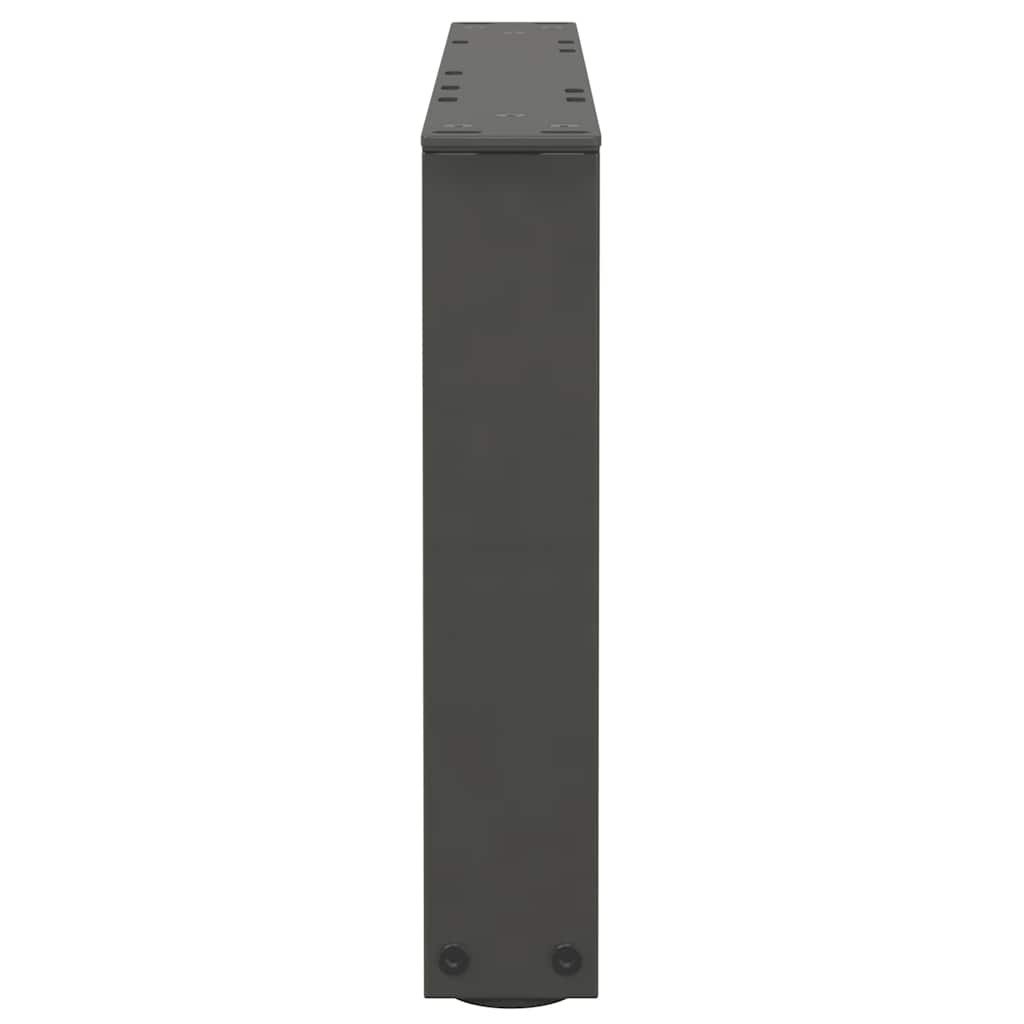 Coffee Table Legs V-Shape 2 pcs Anthracite 60x(30-31.3) cm Steel
