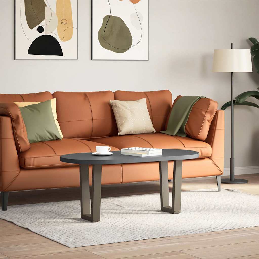 Coffee Table Legs V-Shape 2 pcs Natural Steel 28x(42-43.3) cm Steel