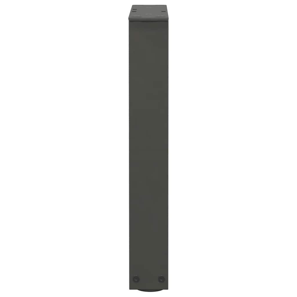 Coffee Table Legs V-Shape 2 pcs Anthracite 38x(42-43.3) cm Steel