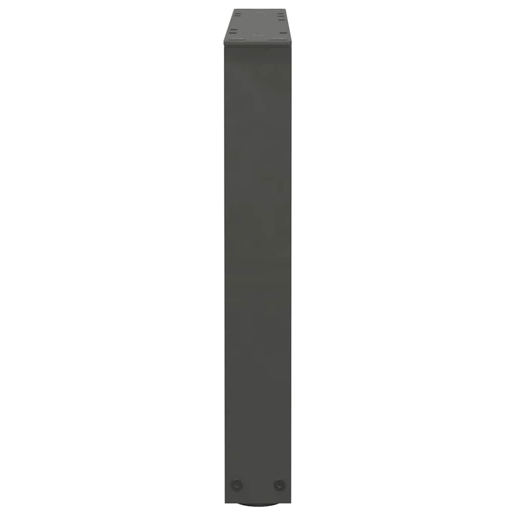 Coffee Table Legs V-Shape 2 pcs Anthracite 50x(42-43.3) cm Steel