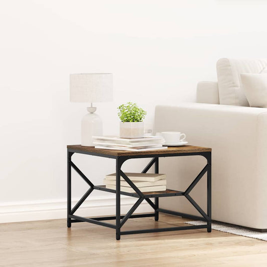 Coffee Table Smoked oak 51 x 50 x 40 cm