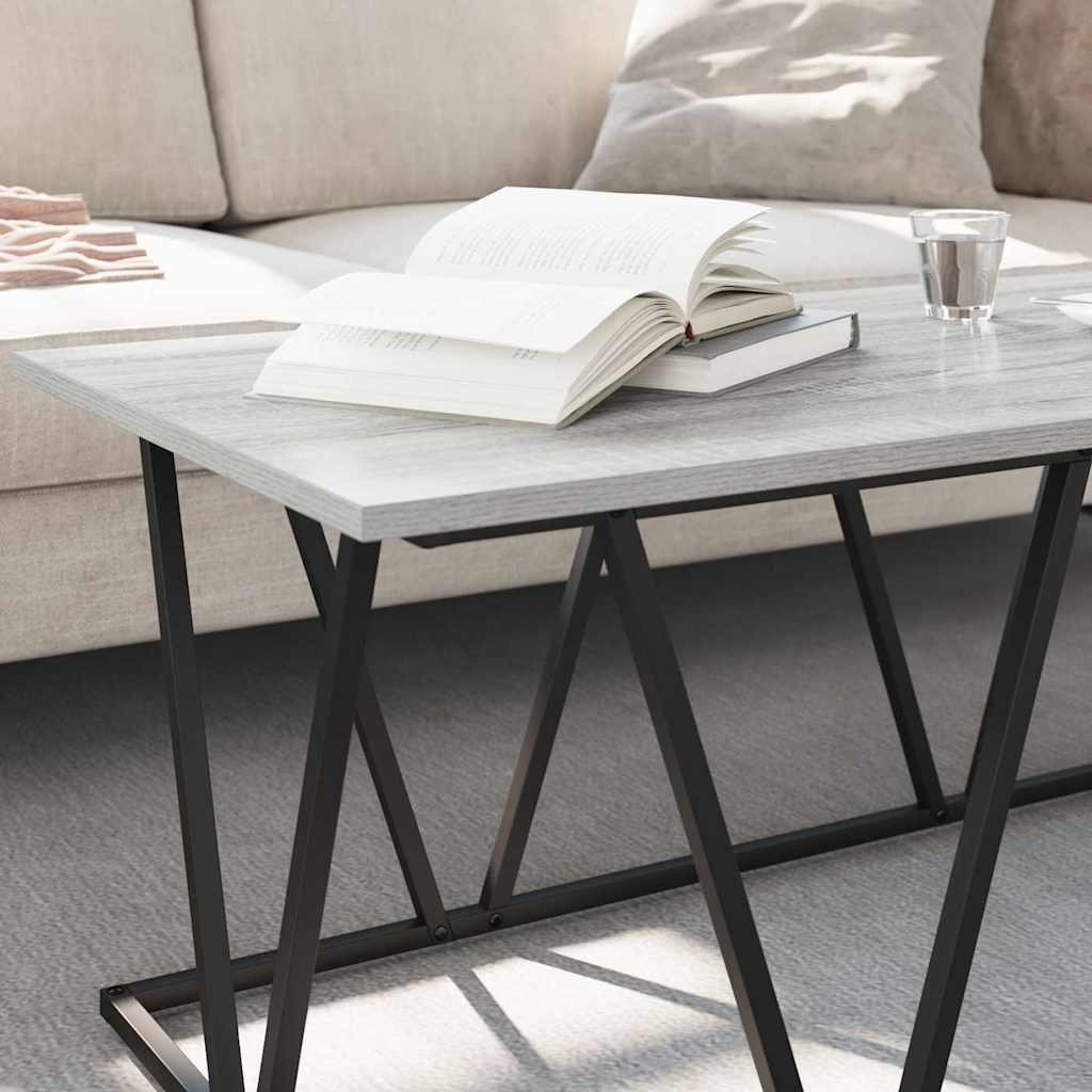 Coffee Table Grey sonoma 100 x 50 x 40 cm