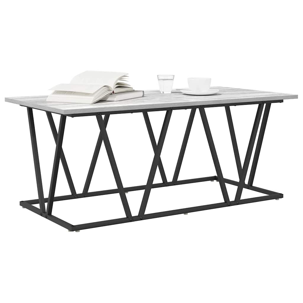 Coffee Table Grey sonoma 100 x 50 x 40 cm