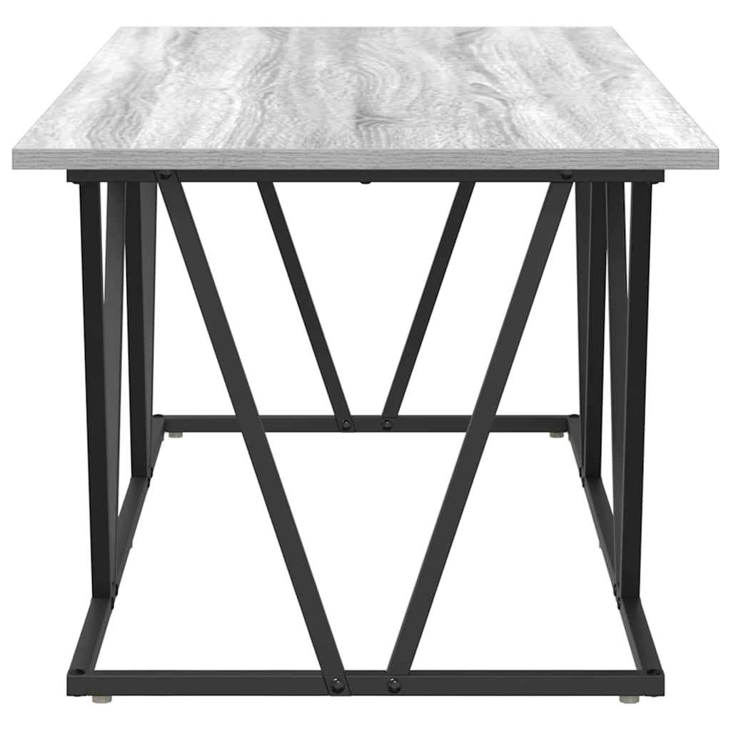 Coffee Table Grey sonoma 100 x 50 x 40 cm