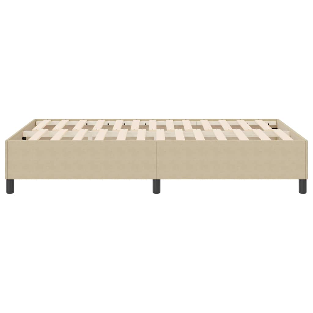 Box Spring Bed Grey Green 120 x 190 cm Corduroy fabric