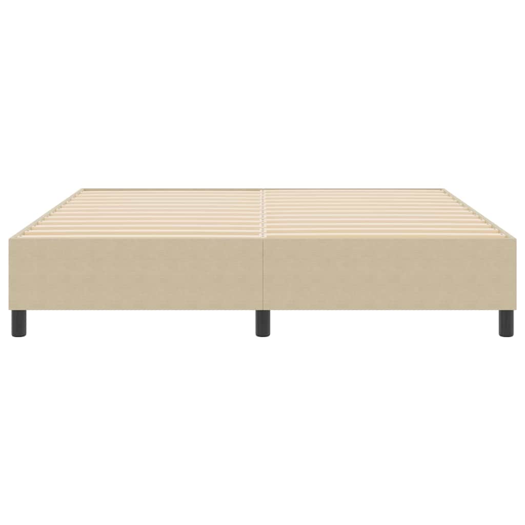 Box Spring Bed Grey Green 180 x 200 cm Corduroy fabric