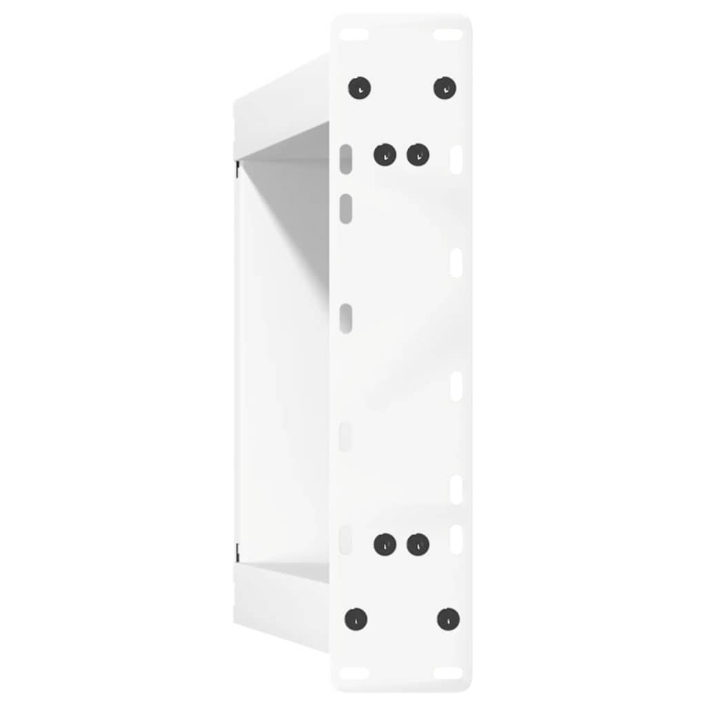 Coffee Table Legs U-Shaped 2 pcs White 38x(42-43) cm Steel
