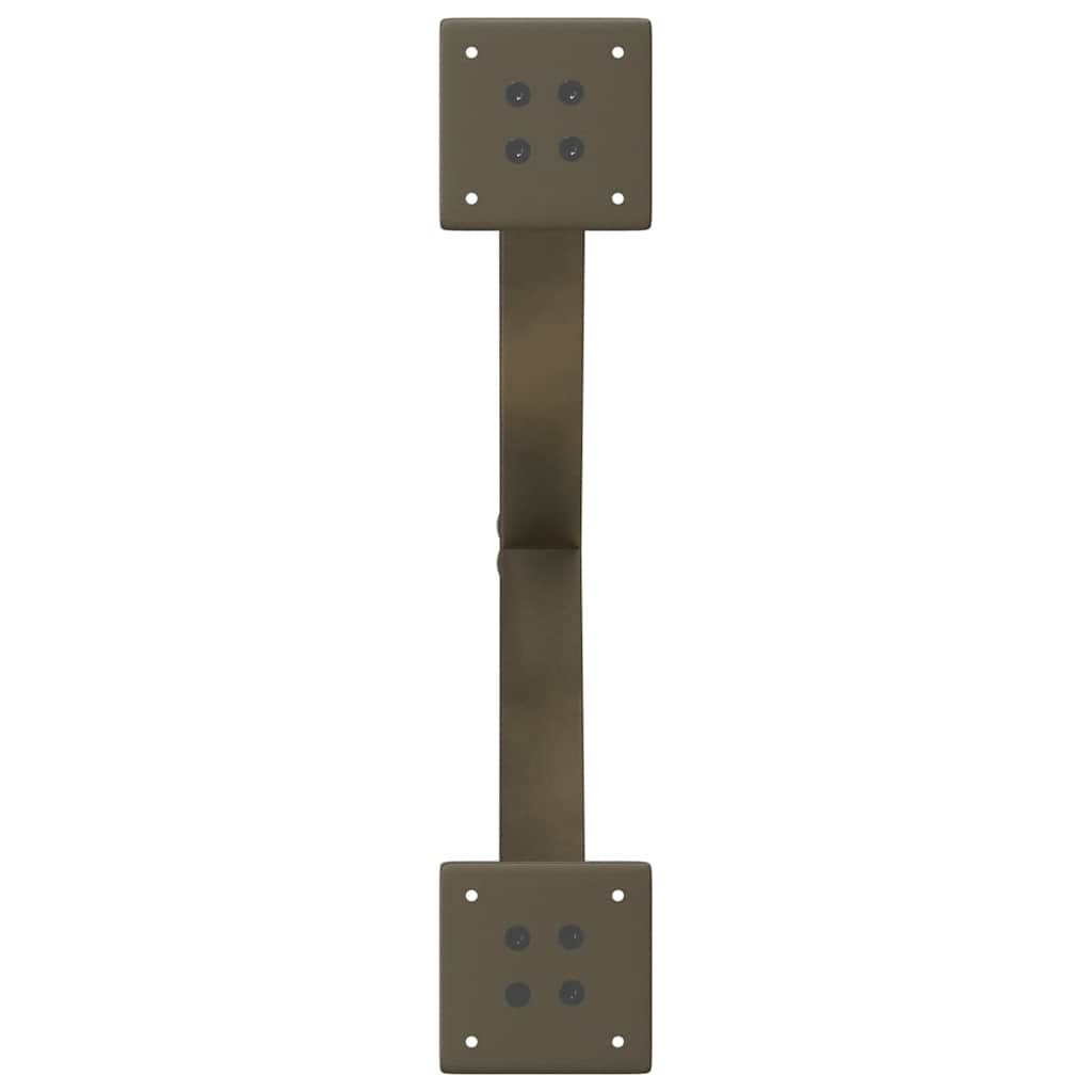 Coffee Table Legs X-Shaped 2 pcs Natural Steel 60x(30-31) cm Steel