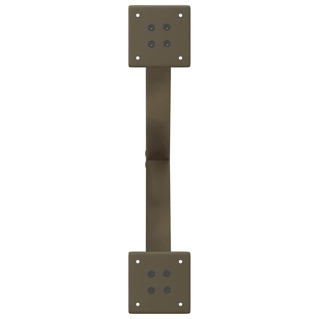 Coffee Table Legs X-Shaped 2 pcs Natural Steel 50x(42-43) cm Steel