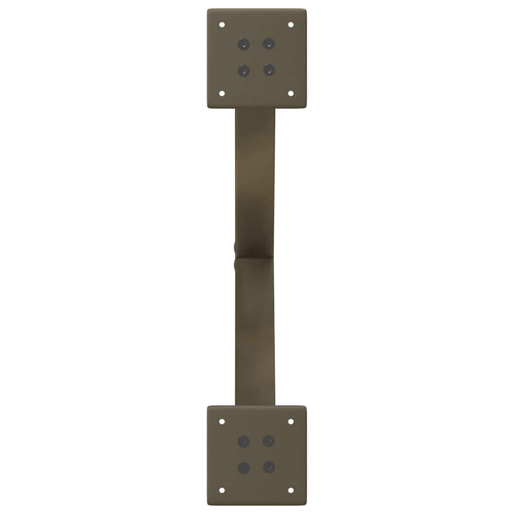 Coffee Table Legs X-Shaped 2 pcs Natural Steel 60x(42-43) cm Steel