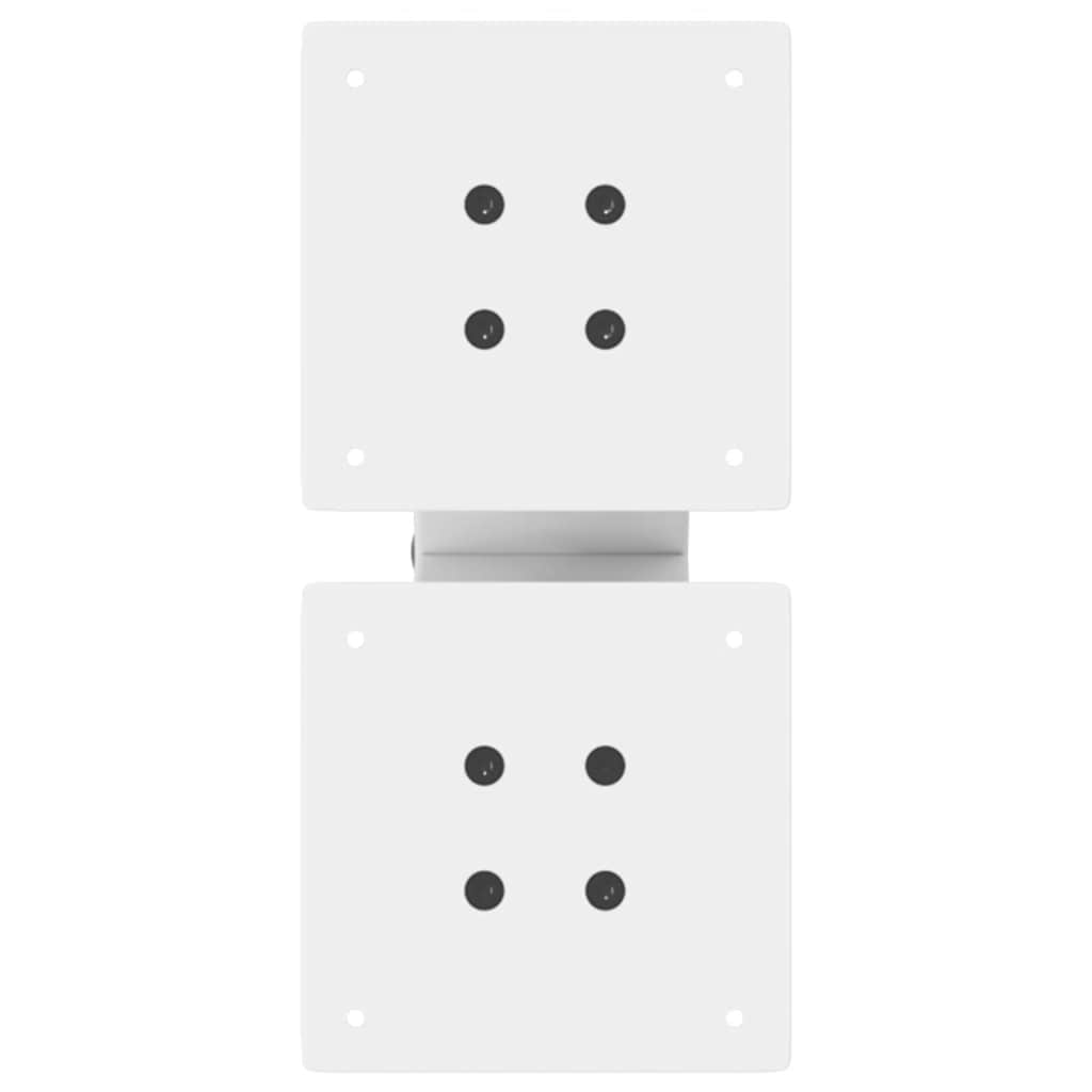 Coffee Table Legs X-Shaped 2 pcs White 40x(30-31) cm Steel
