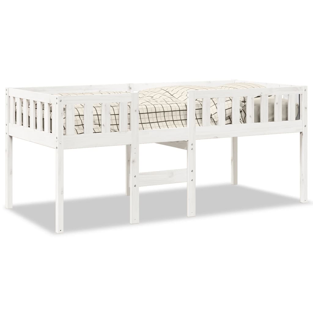 Children's Bed without Mattress White 90x200 cm Solid Wood Pine