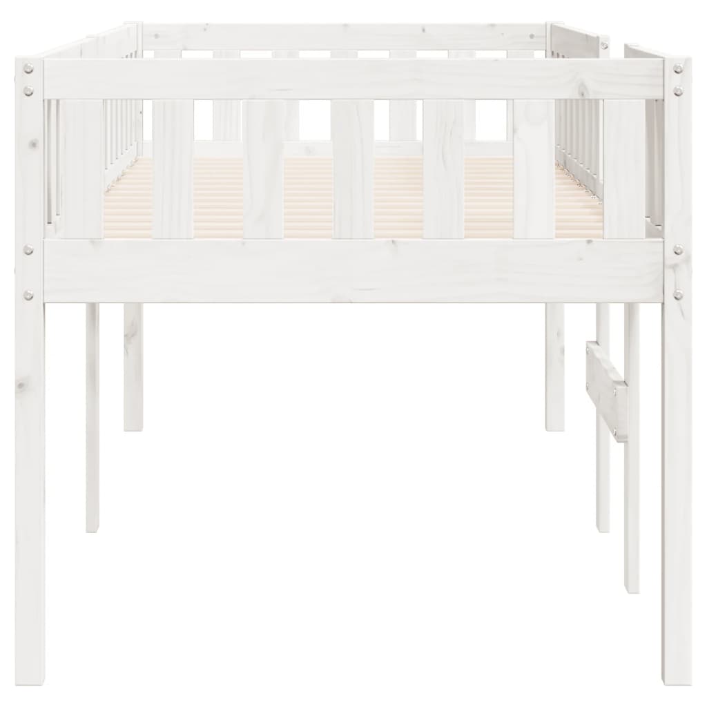 Children's Bed without Mattress White 90x200 cm Solid Wood Pine