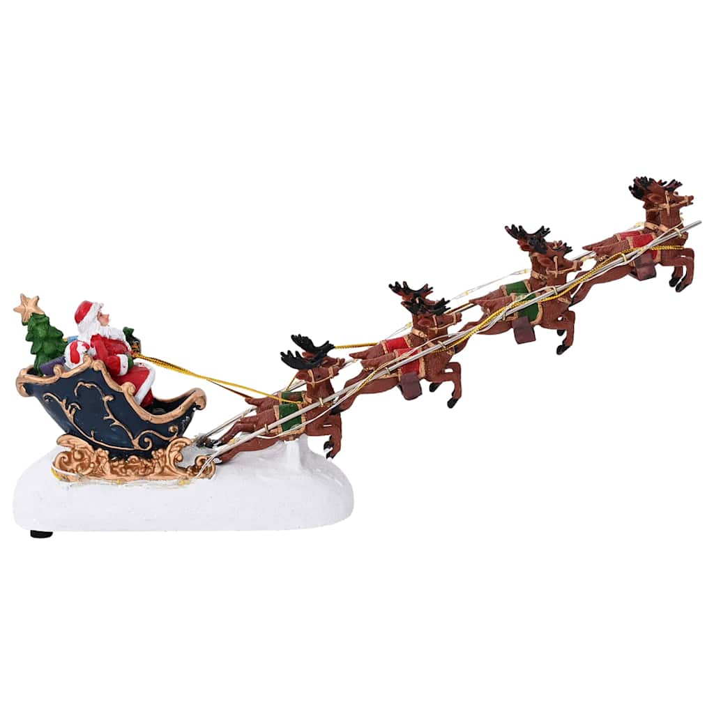 Christmas Decoration Multicolour 31.5 x 6.5 x 16 cm Resin
