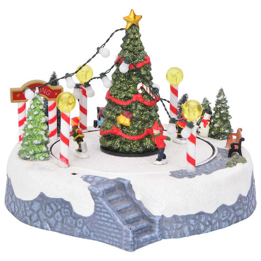 Christmas Village Multicolour 22 x 21.5 x 17 cm Plastic
