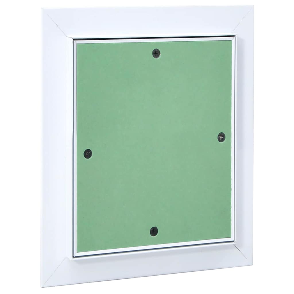 Access Panel White 20 x 25 cm Aluminium and Plasterboard