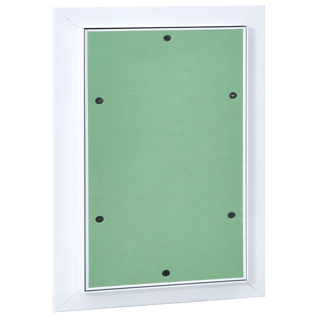 Access Panel White 25 x 35 cm Aluminium and Plasterboard