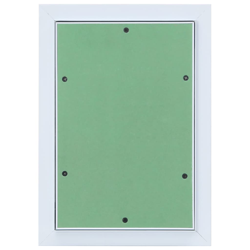 Access Panel White 25 x 35 cm Aluminium and Plasterboard