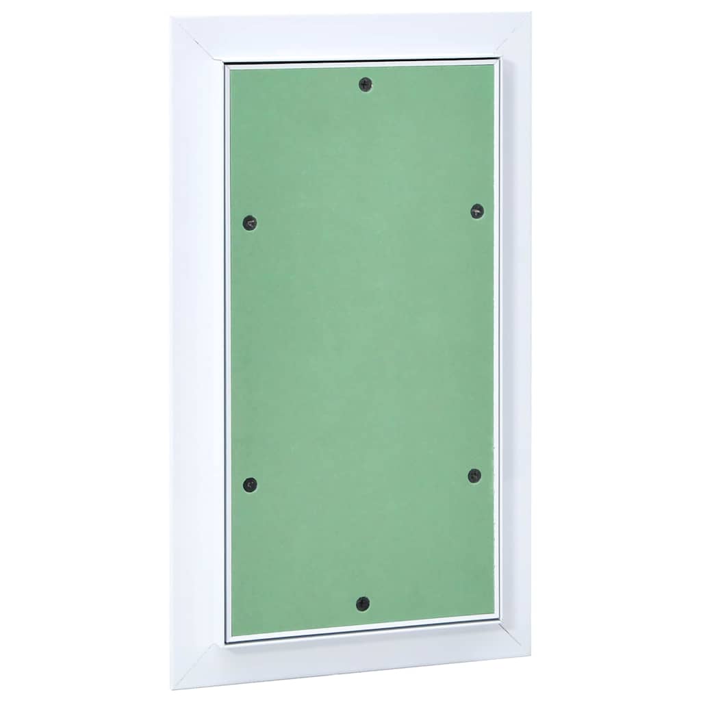 Access Panel White 25 x 45 cm Aluminium and Plasterboard