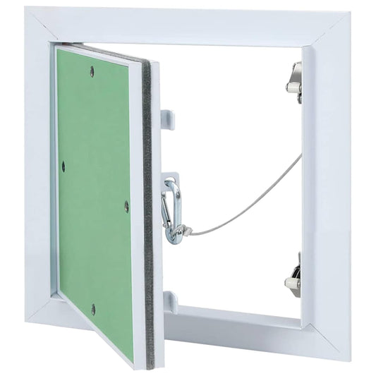 Access Panel White 30 x 30 cm Aluminium and Plasterboard