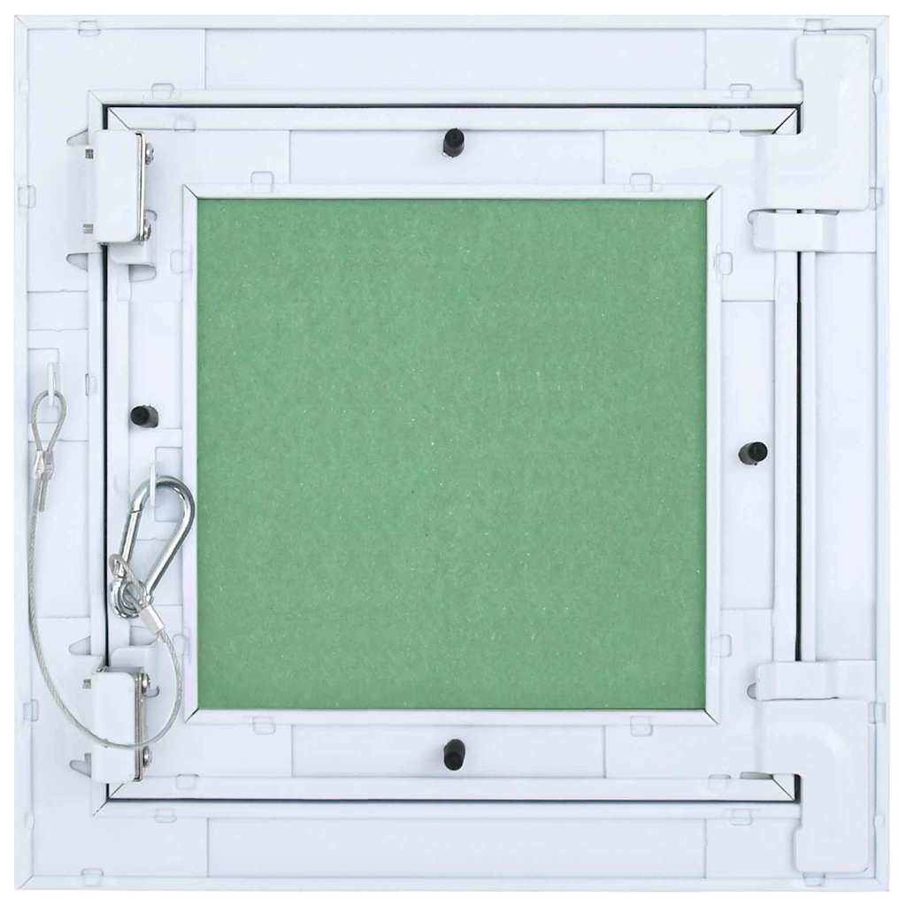 Access Panel White 30 x 30 cm Aluminium and Plasterboard