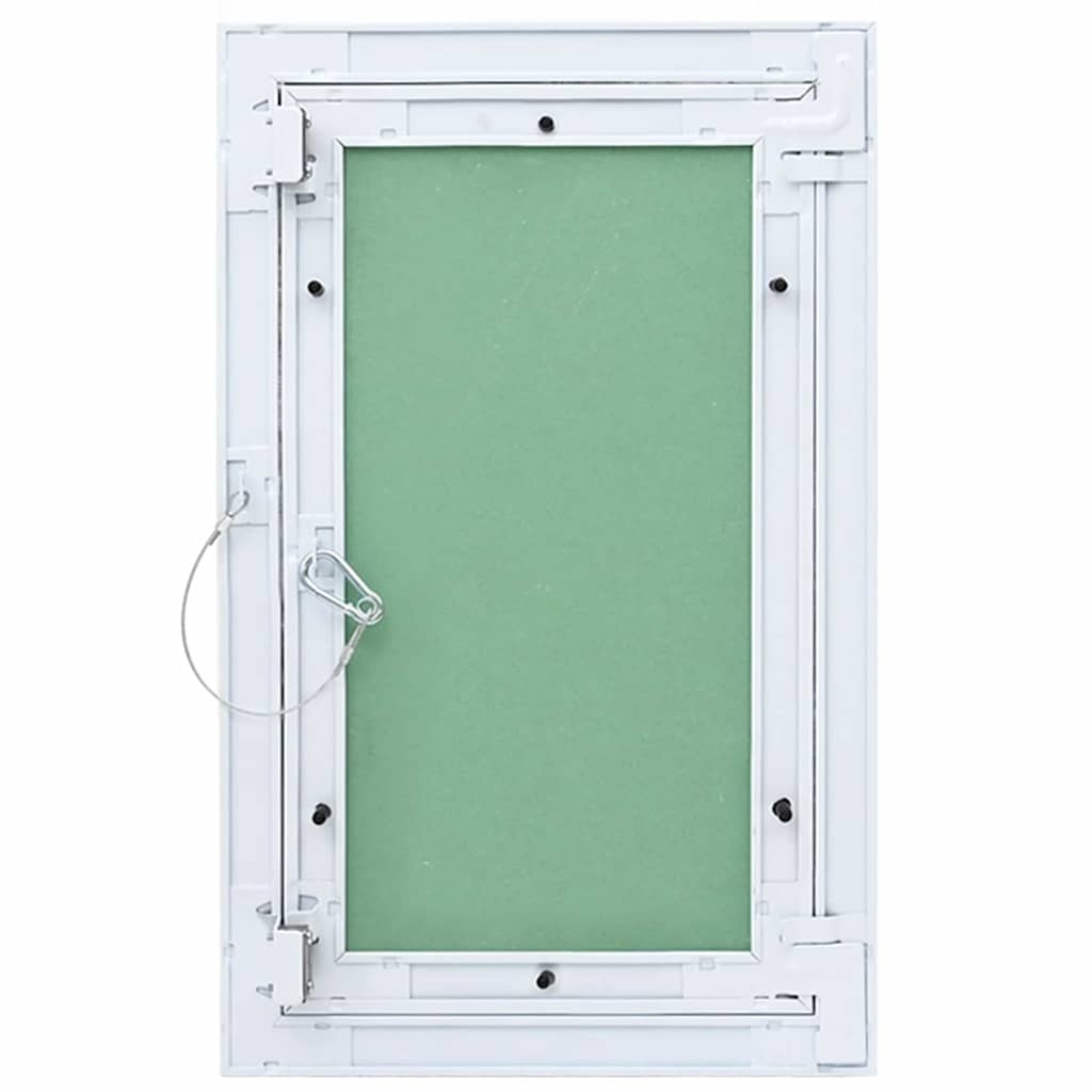 Access Panel White 30 x 45 cm Aluminium and Plasterboard