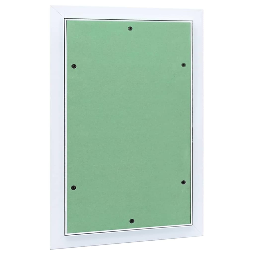 Access Panel White 35 x 45 cm Aluminium and Plasterboard