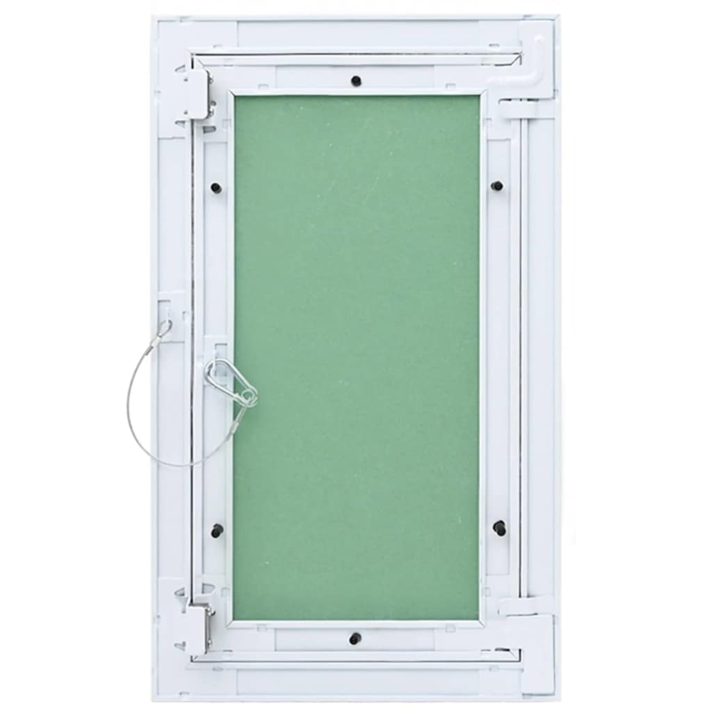 Access Panel White 35 x 55 cm Aluminium and Plasterboard