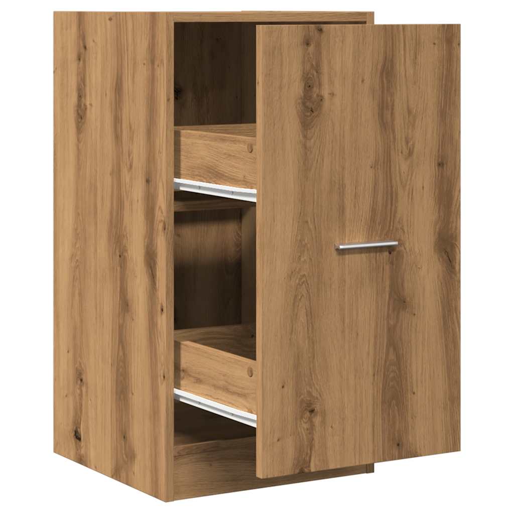 Apothecary Cabinet Artisian Oak 40x41x77.5 cm Engineered Wood