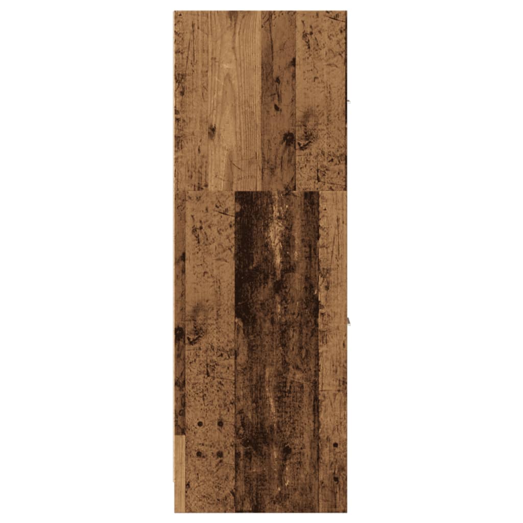 Apothecary Cabinet Old Wood 40x41x118 cm Engineered Wood