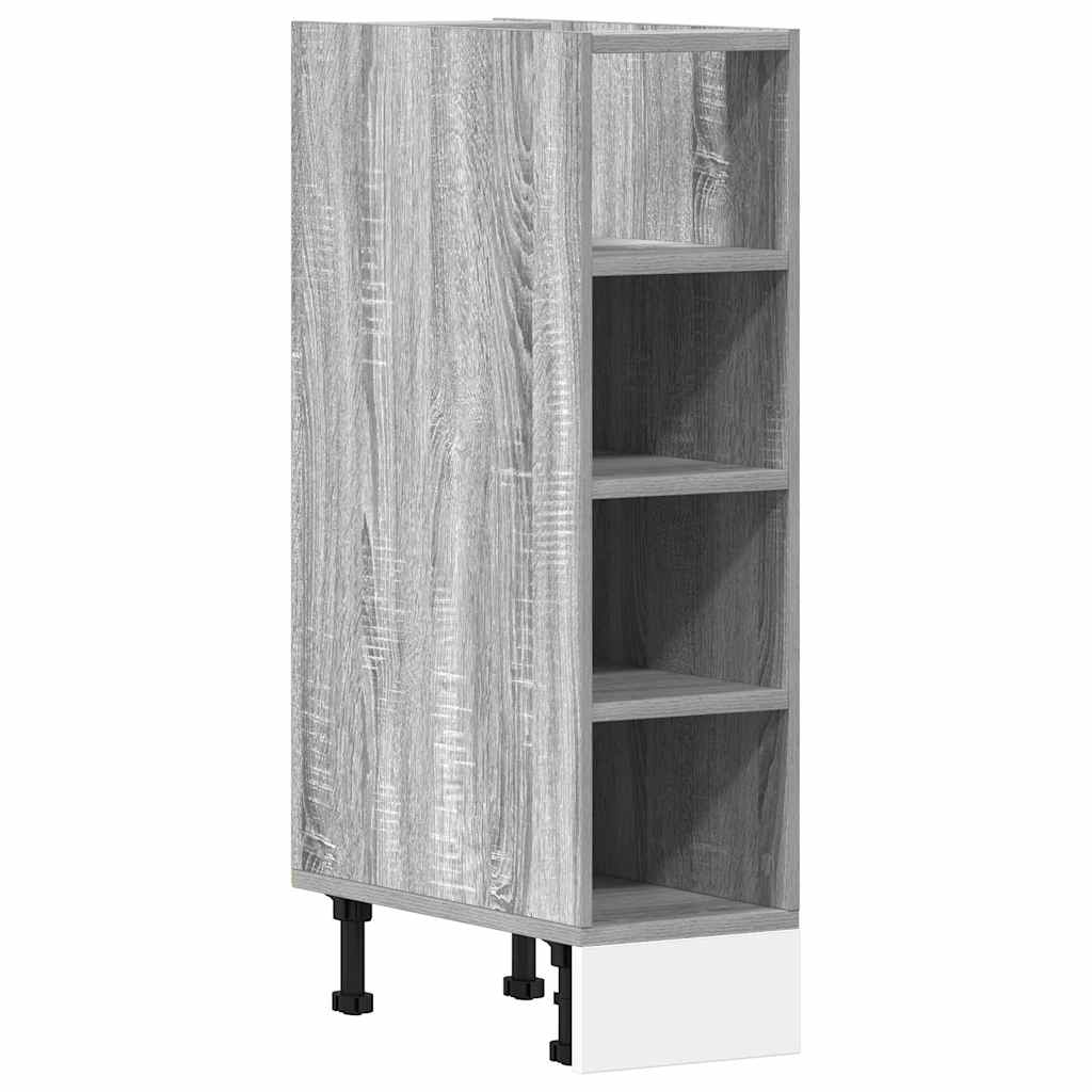 Bottom Cabinet Riga Grey Sonoma 20x44.5x81.5 cm Engineered Wood