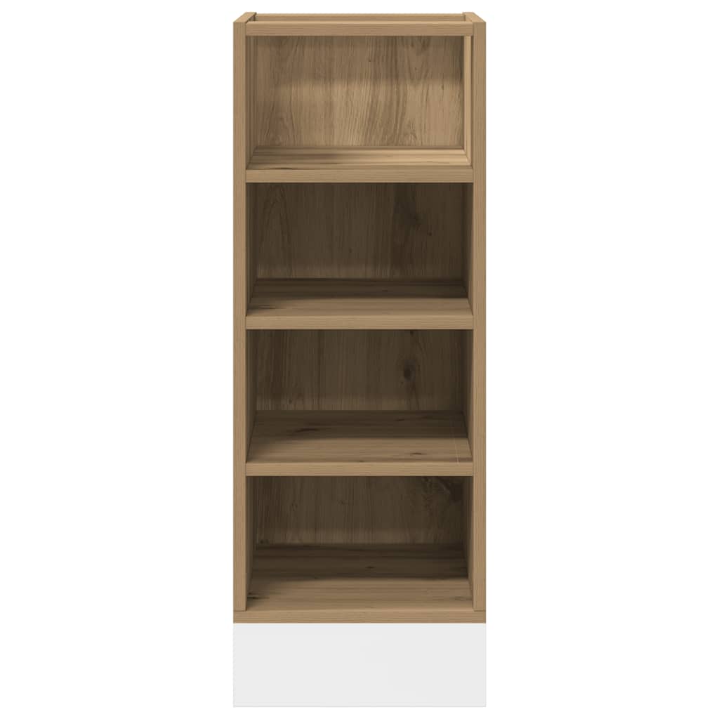 Bottom Cabinet Riga Artisan Oak 30x44.5x81.5 cm Engineered Wood
