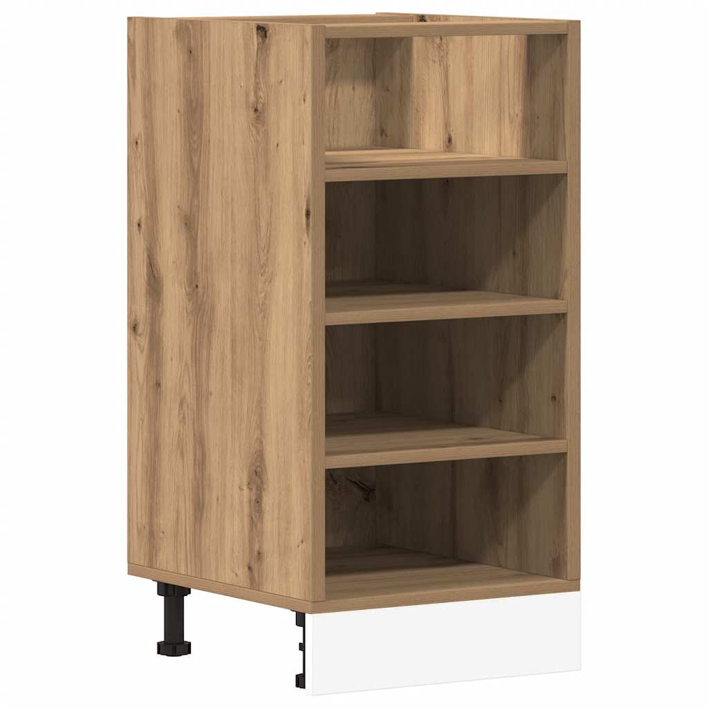 Bottom Cabinet Riga Artisan Oak 40x44.5x81.5 cm Engineered Wood