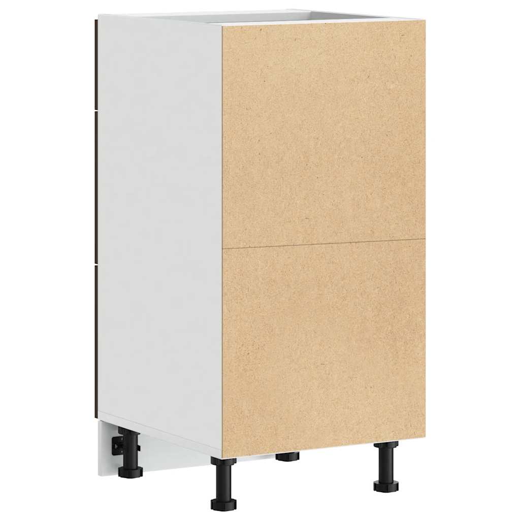 Bottom Cabinet Lyon Brown Oak 40x46x81.5 cm Engineered Wood