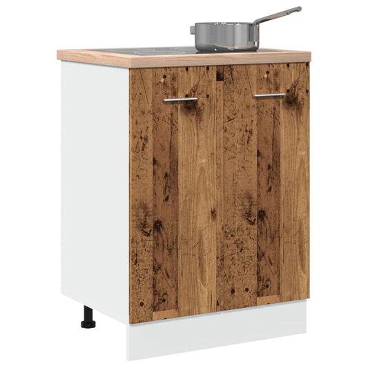 Bottom Cabinet Lyon Old Wood 60x46x81.5 cm Engineered Wood