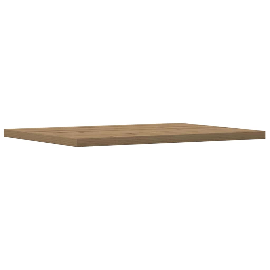 Bookshelf Boards 4 pcs Artisan Oak 40x30x1.5 cm Engineered Wood
