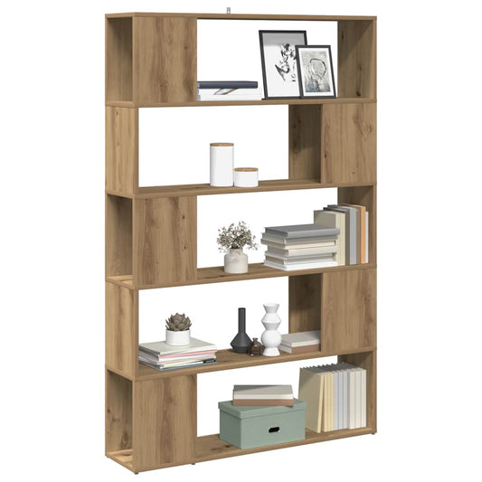 Book Cabinet/Room Divider Artisan Oak 100x24x155 cm