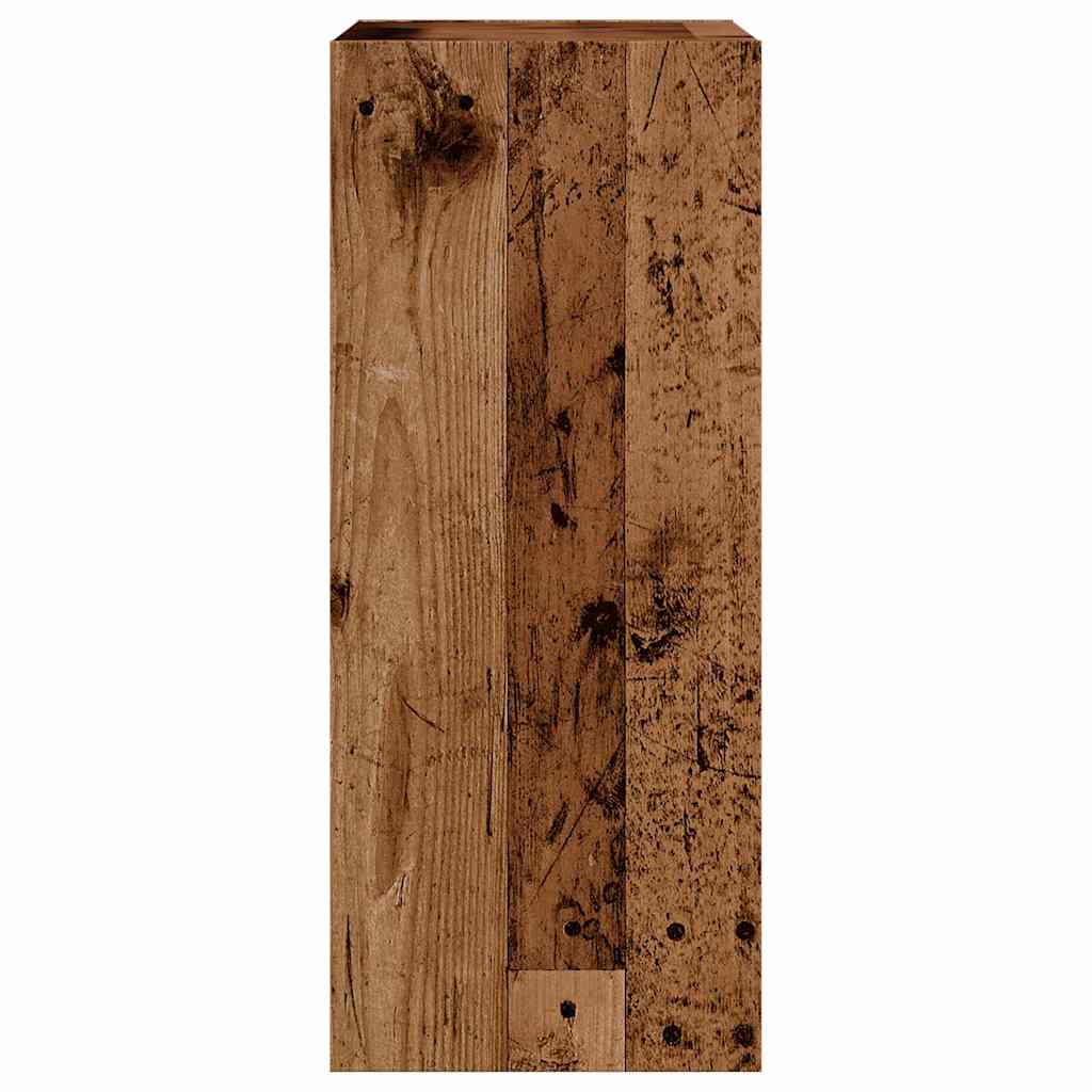 Book Cabinet/Room Divider Old Wood 40x30x72 cm