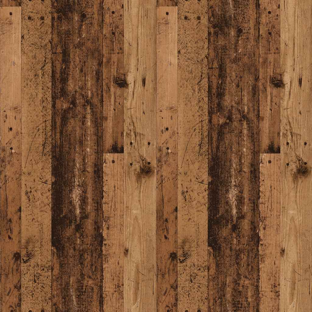 Coffee Table Old Wood 101x49x52 cm Engineered Wood